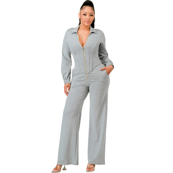 Corset jumpsuit