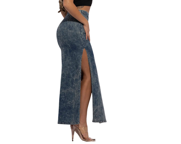 2 slits maxi skirt