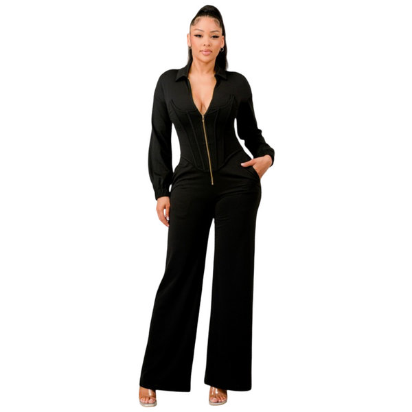 Corset jumpsuit