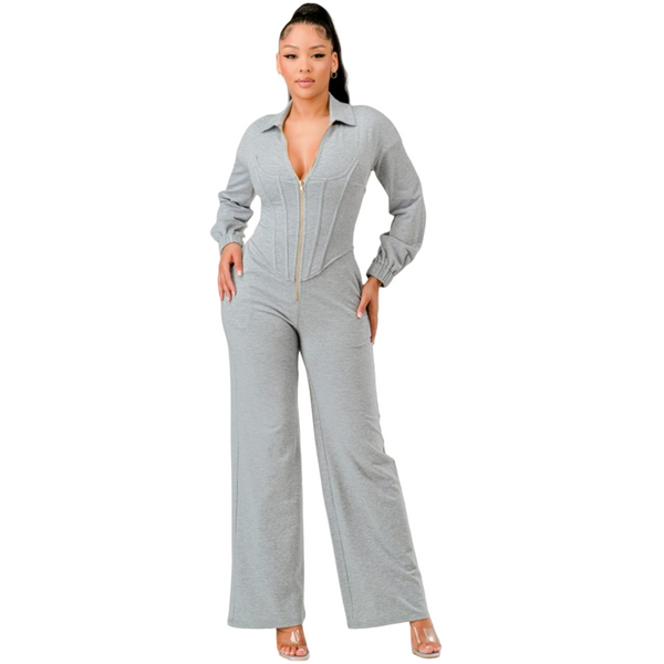 Corset jumpsuit