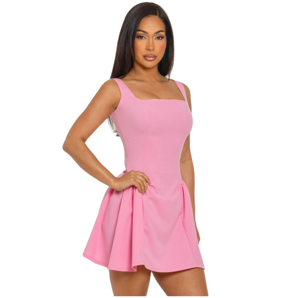 Athena elegant short stretchy dress