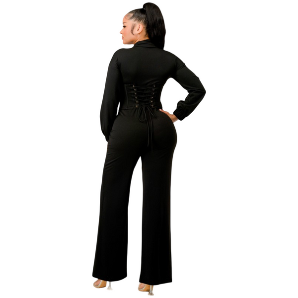 Corset jumpsuit