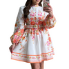 Elegant floral dressy dress million bucks(non stretch)