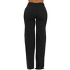 Front rhinestones black comfortable jeans