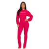 Two piece Rhinestones Jumpsuit