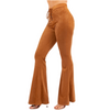 Trendy Faux Suede flared go out pants
