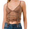 Lace top ( mocha)