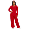 Red striped tracksuit