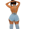 Butterfly denim set