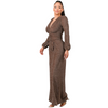 Luxe v neck jumpsuit