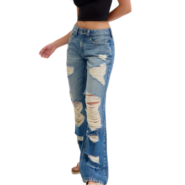 Cello low rise baggy jeans 100%cotton(inseam32”)