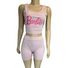 Boujee ladies barbie set casual 2 piece barbie outfits